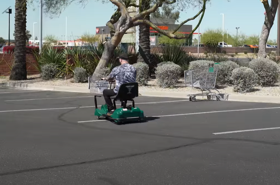 motorized cart theft